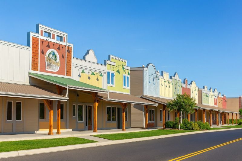 Colorful House Facade